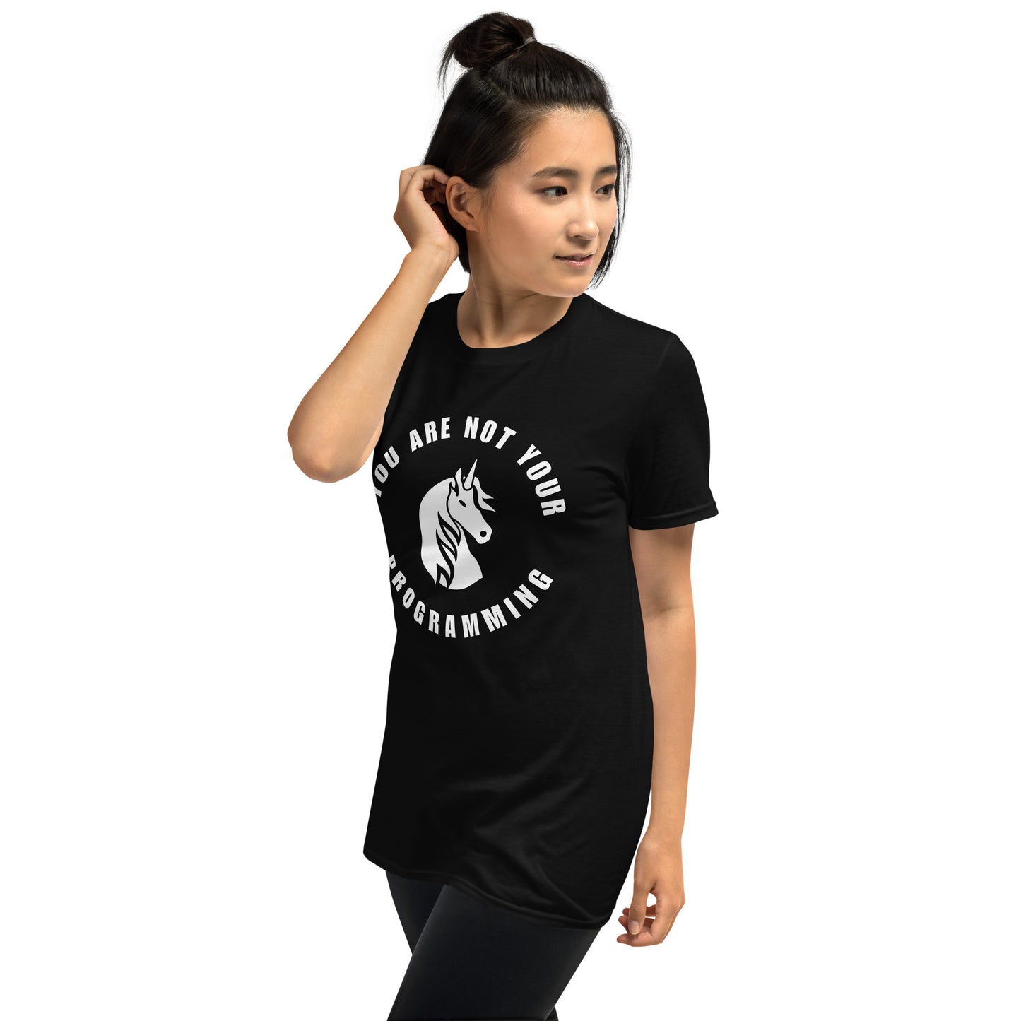You are NOT your programming T-shirt - Punk Protest Graphic Tee - Space Candy Media